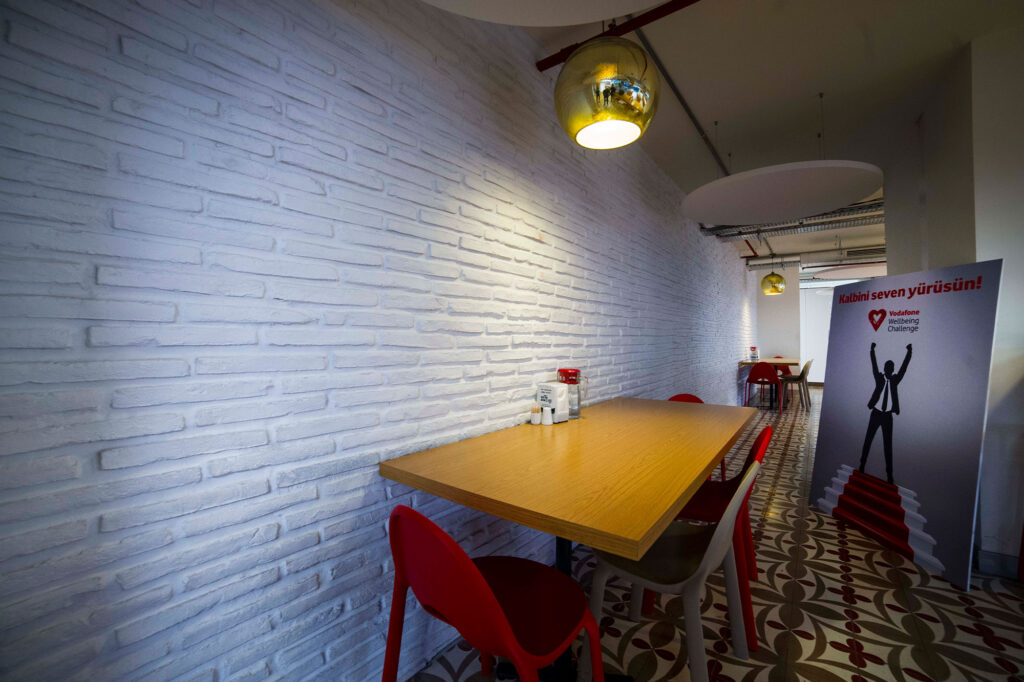 Wall Panel application in Vodafone Türkiye