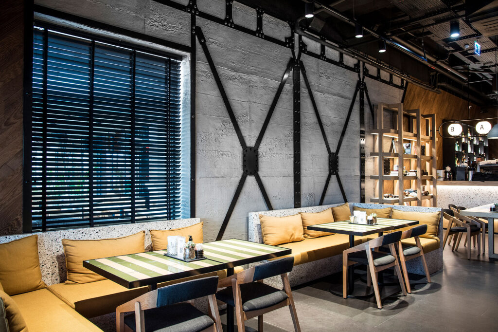 Wall Panel application in Vakkorama Cafe