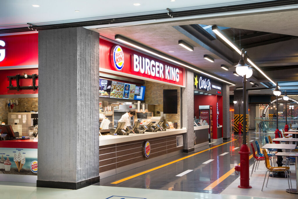 Wall Panel application in Watergarden Shopping Mall