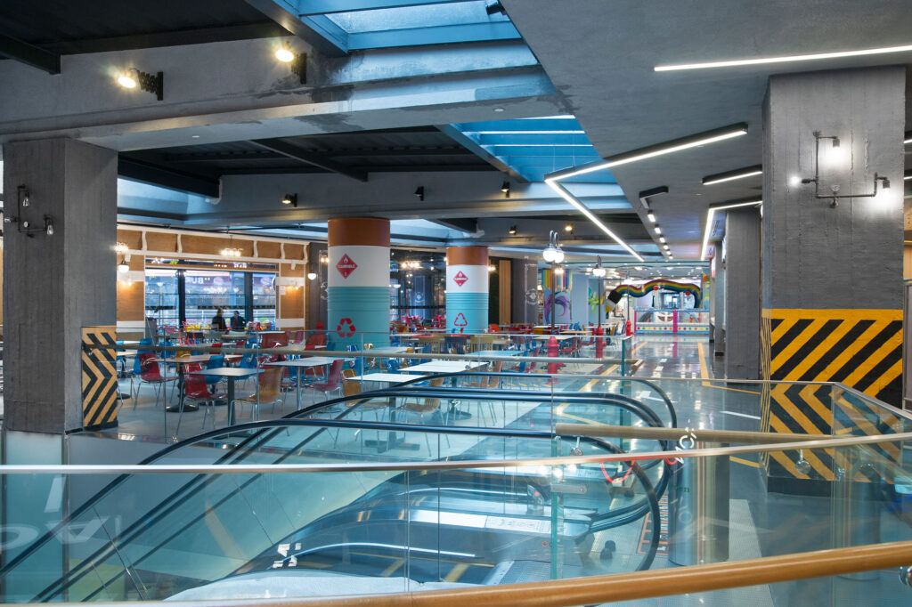 Wall Panel application in Watergarden Shopping Mall