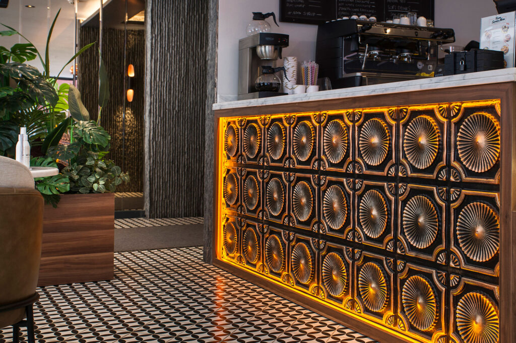 Wall Panel application in Weingard Hotel