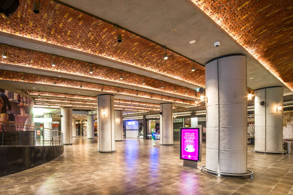 Wall Panel application in Watergarden Shopping Mall