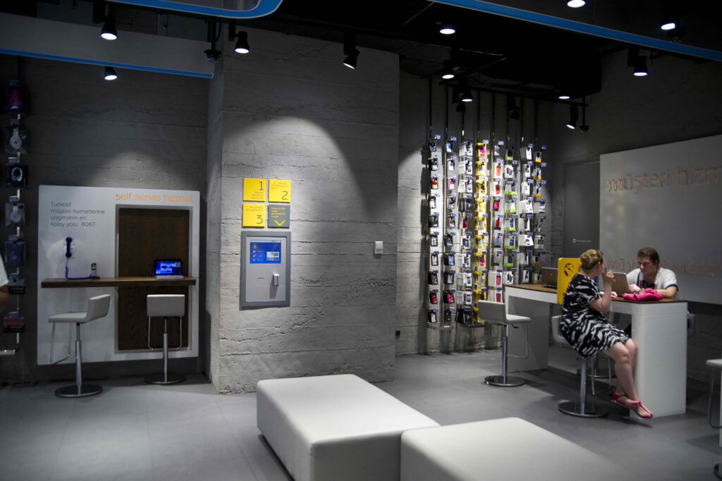 Turkcell Duvar Paneli Uygulaması.