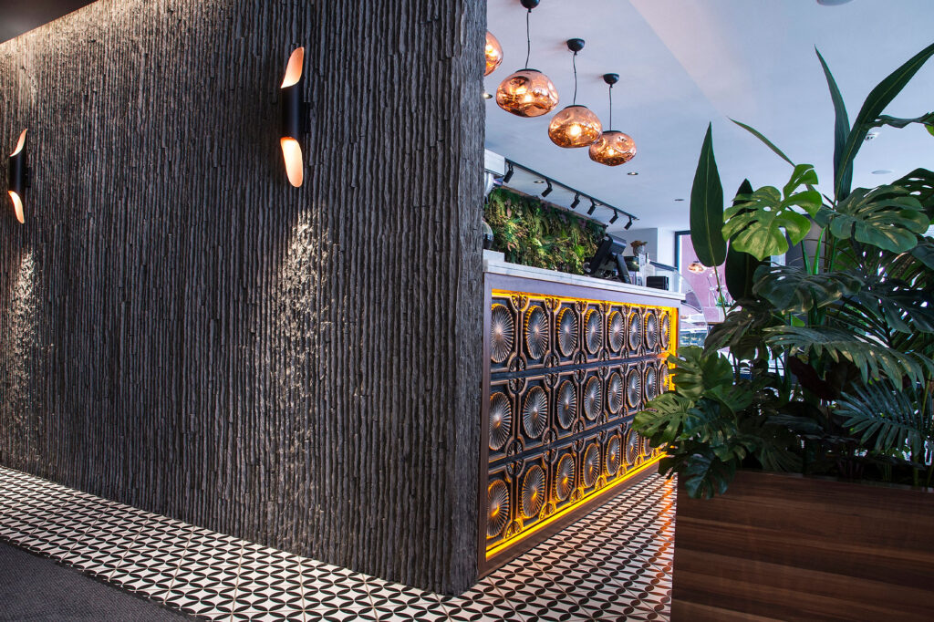 Wall Panel application in Weingard Hotel