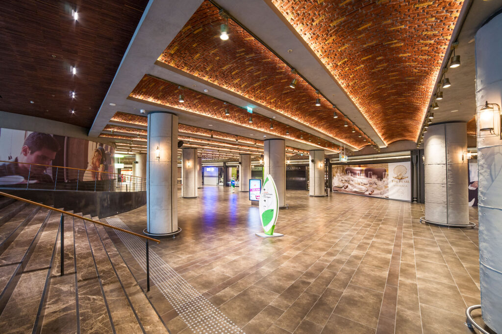 Wall Panel application in Watergarden Shopping Mall