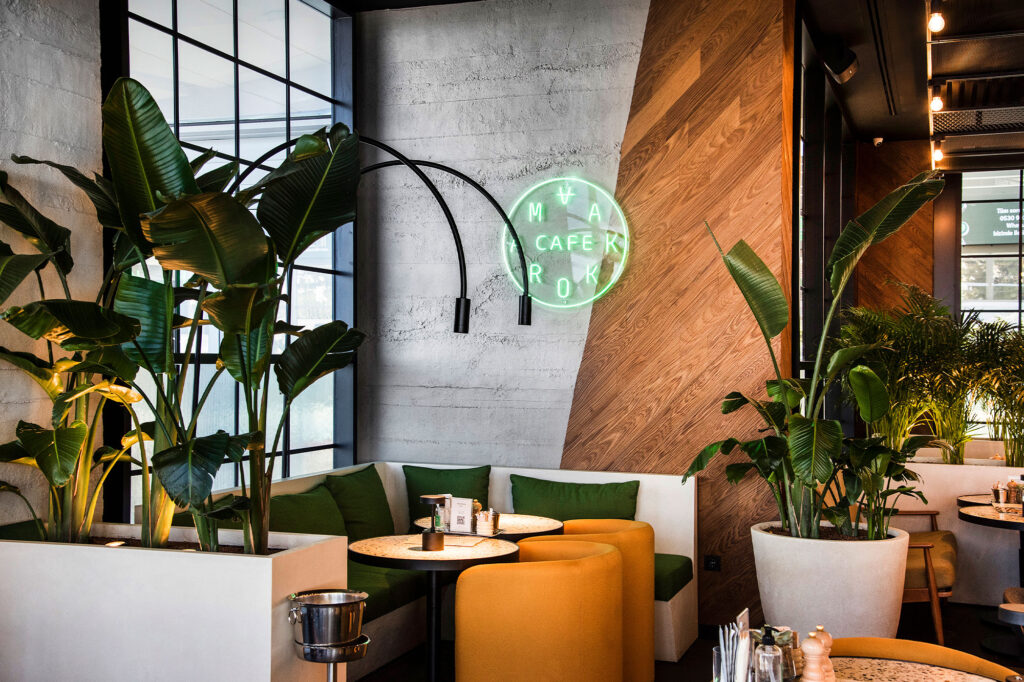 Wall Panel application in Vakkorama Cafe