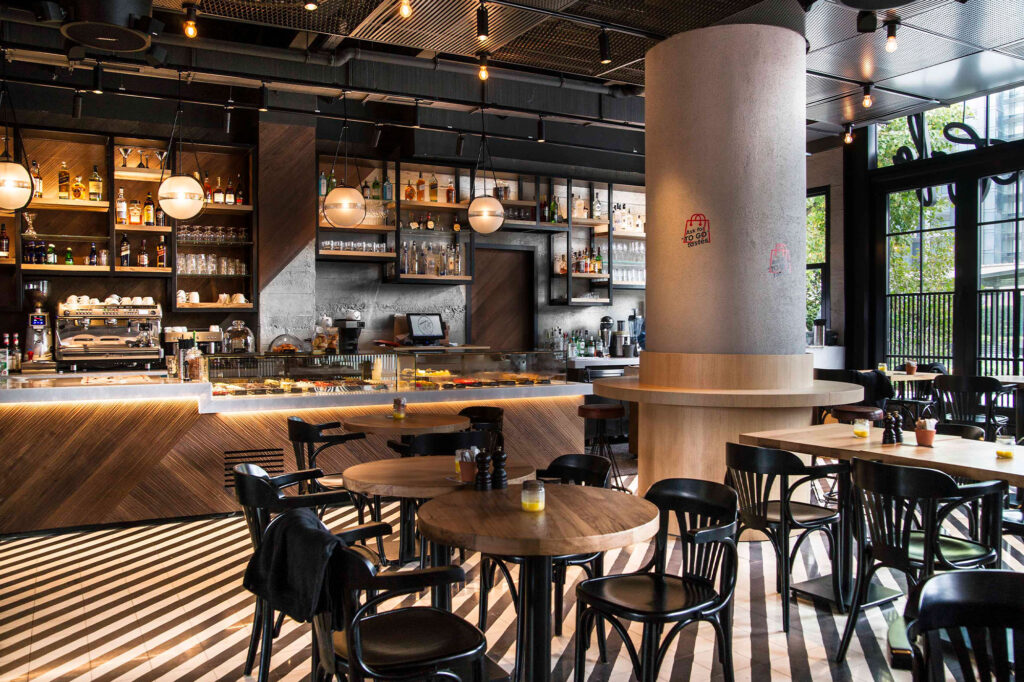 Wall Panel application in Vakkorama Cafe