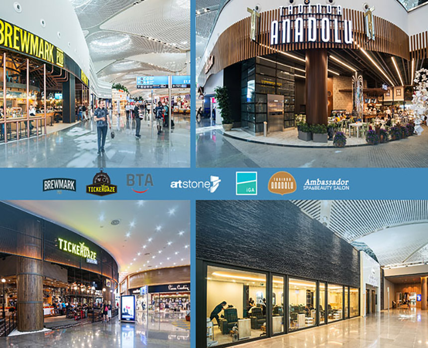 Artstone, Yenilikçi ve Özgün Dokularıyla İstanbul Havalimanı’nda Yerini Aldı!
