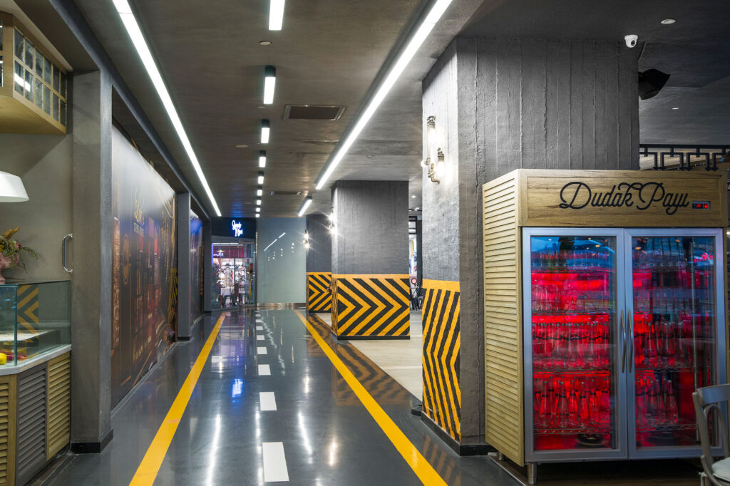 Wall Panel application in Watergarden Shopping Mall