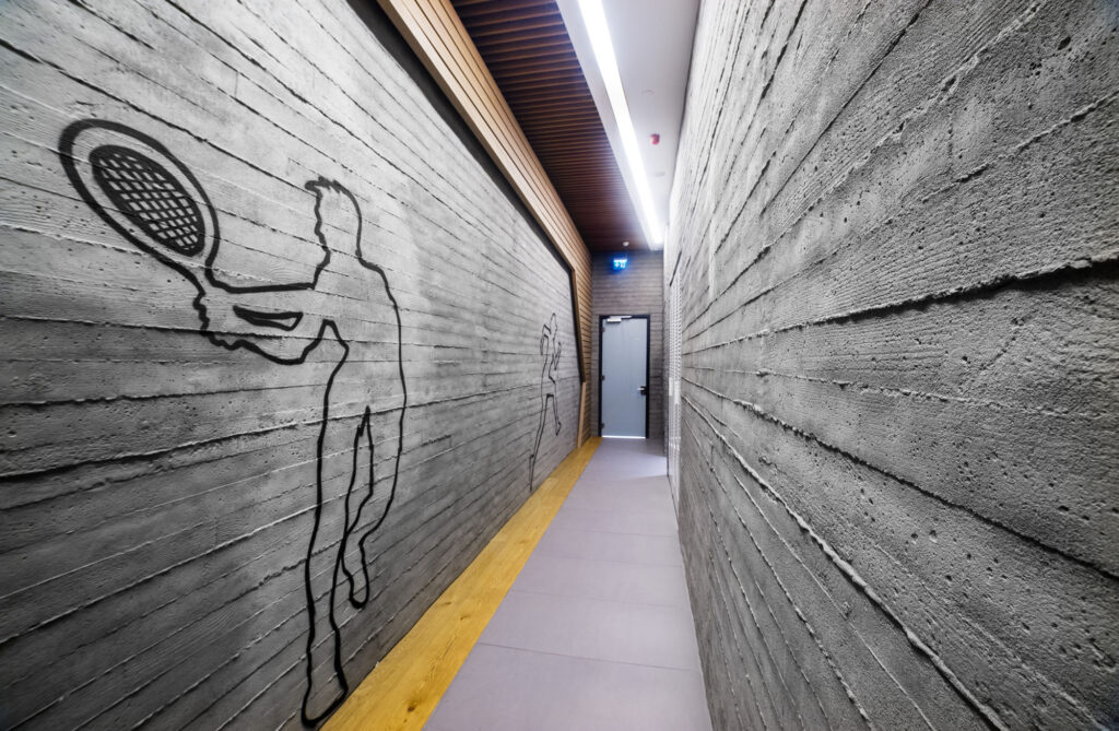 Wall Panel application in Acıbadem Sports