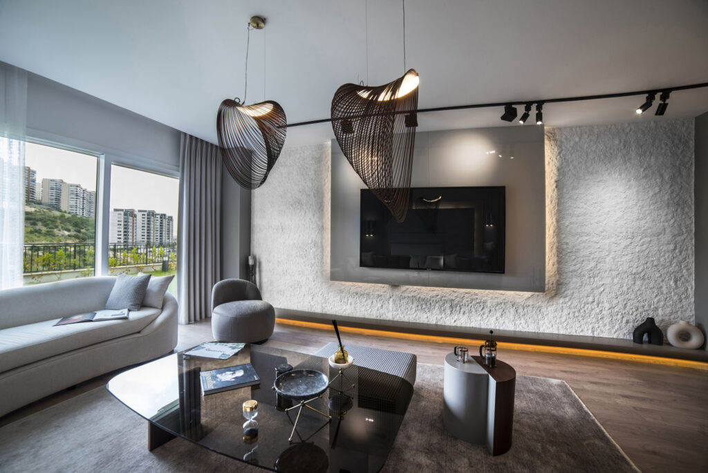 Alya Bahçe Evleri Duvar Paneli Uygulaması.