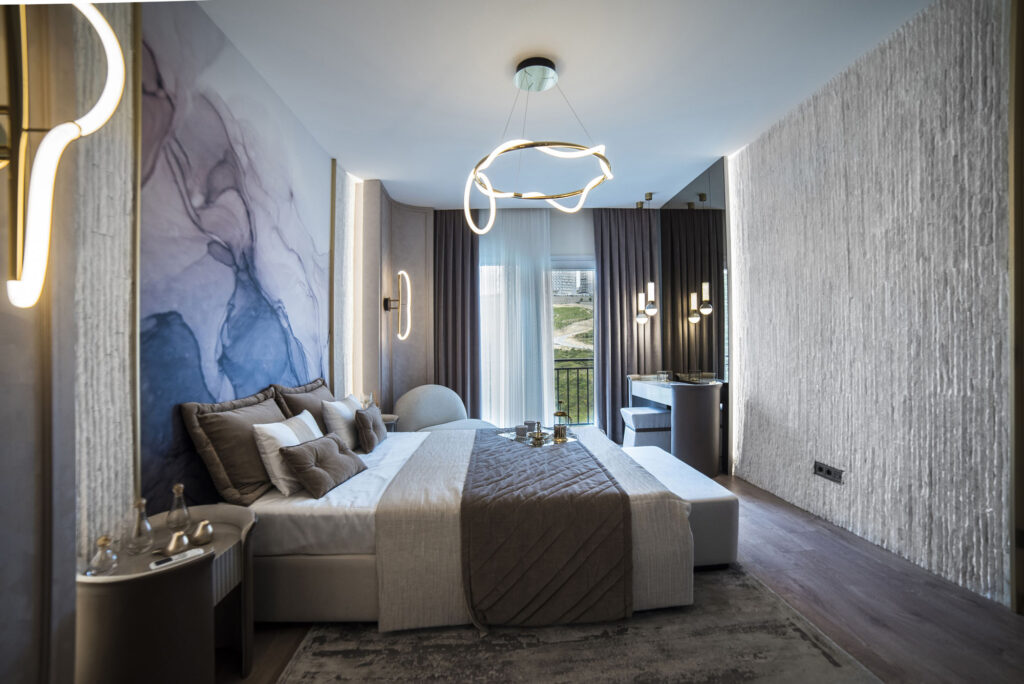 Alya Bahçe Evleri Duvar Paneli Uygulaması.