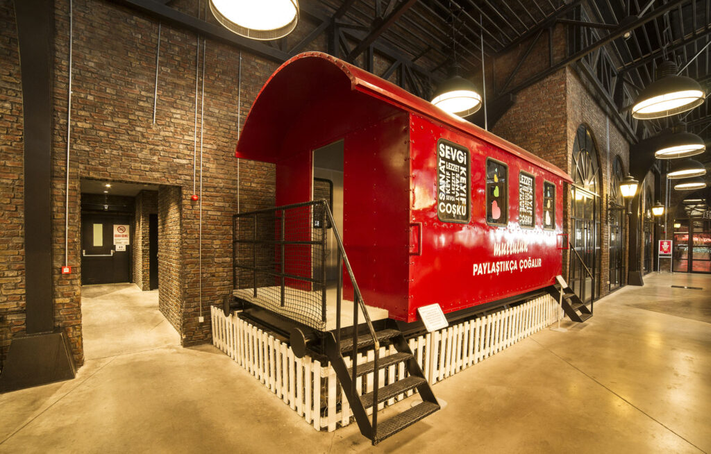 Bilkent Station AVM Duvar Paneli Uygulaması