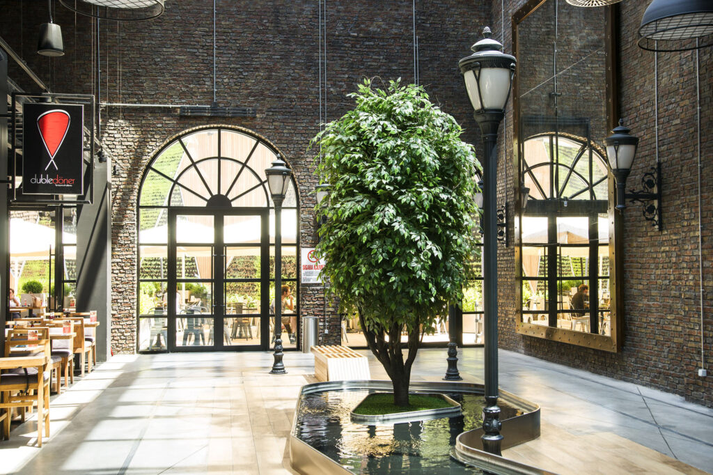 Bilkent Station AVM Duvar Paneli Uygulaması