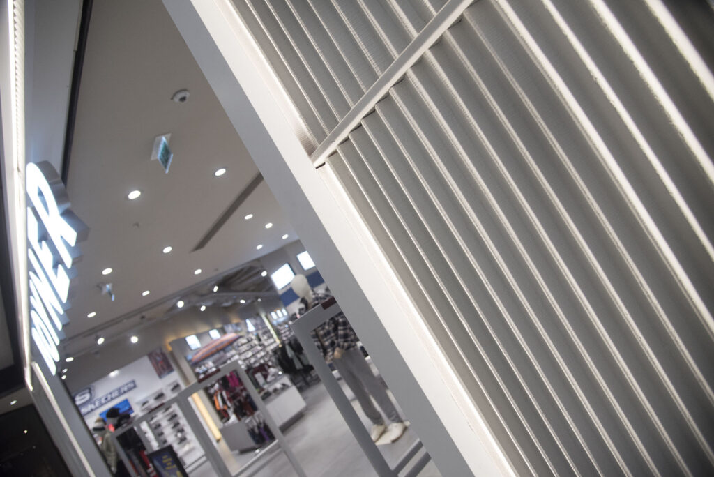 Wall Panel application in Boyner