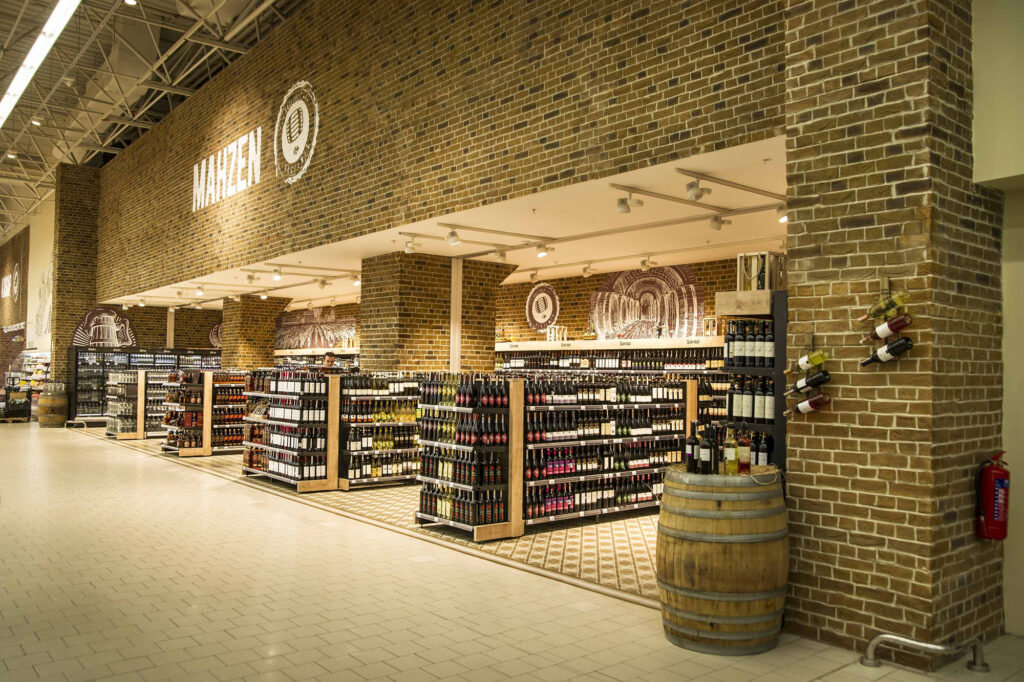 Carrefoursa Duvar Paneli Uygulaması.