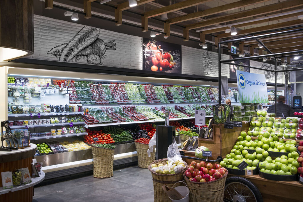 Carrefoursa Duvar Paneli Uygulaması.