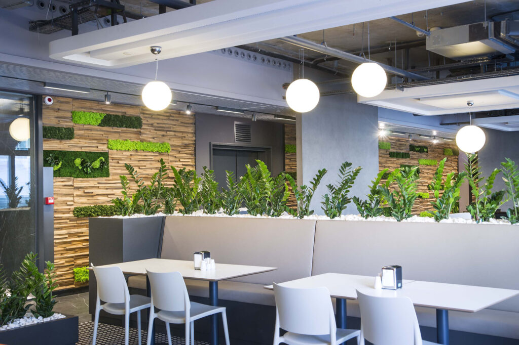 Wall Panel application in Kale Industrial Holding HQ