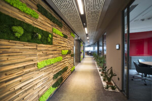 Wall Panel application in Kale Industrial Holding HQ