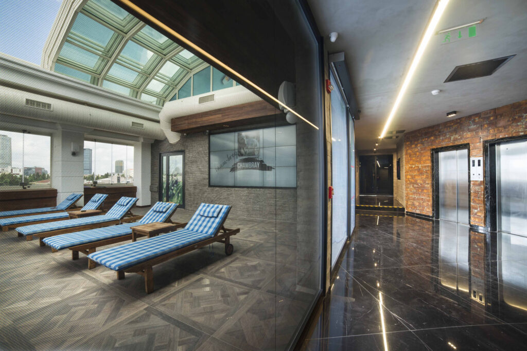 Wall Panel application in Ramada Hotel