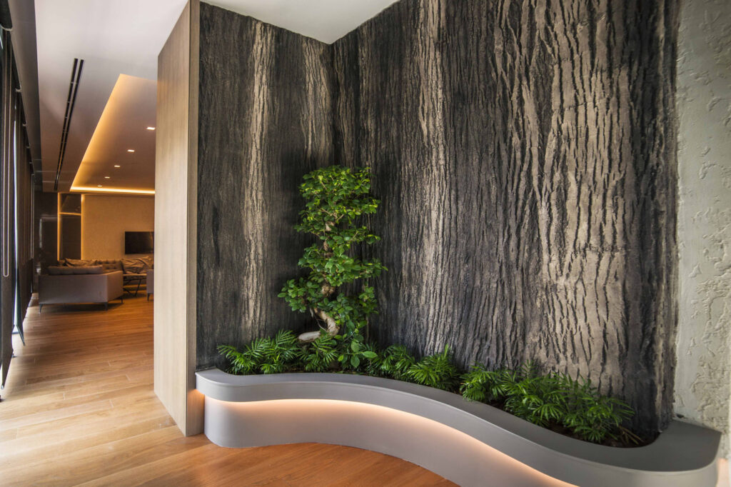 Sarper Petrol HQ Duvar Paneli Uygulaması.