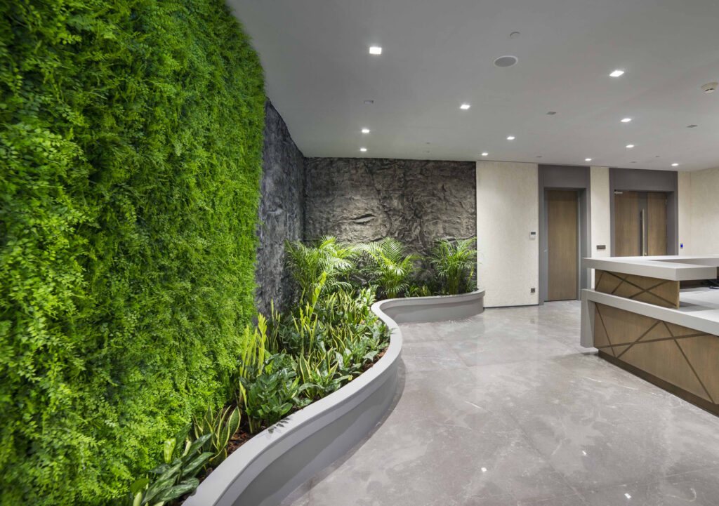 Sarper Petrol HQ Duvar Paneli Uygulaması.