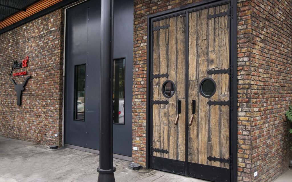 Wall Panel application in Nusr-Et Steakhouse