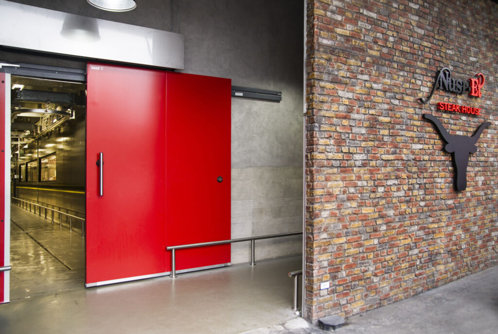 Wall Panel application in Nusr-Et Steakhouse