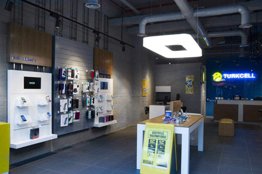 Turkcell Duvar Paneli Uygulaması.