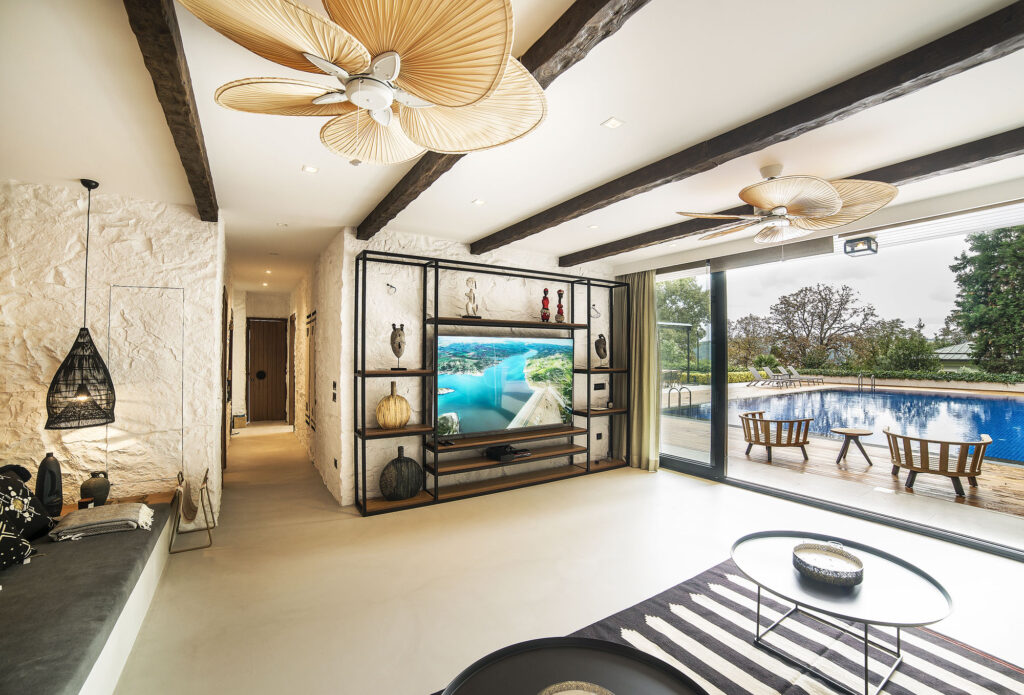 Wall Panel application in Rumeli Pool House