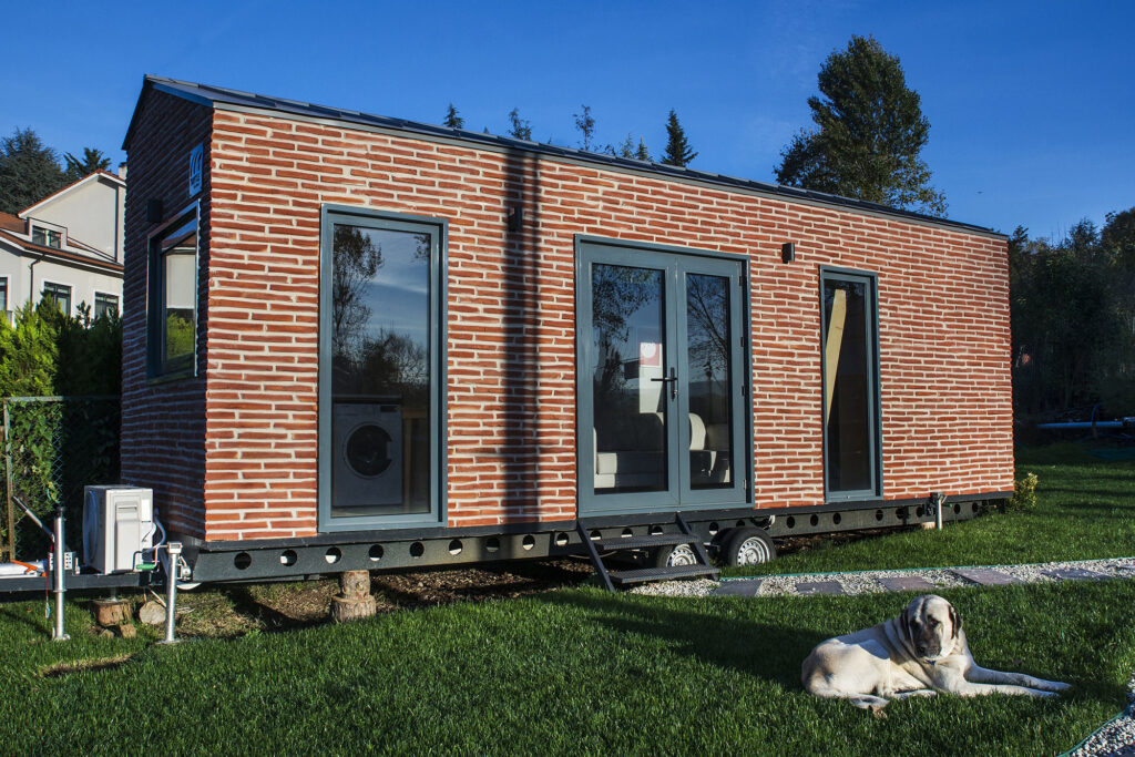 Wall Panel application in Turtle Tiny House