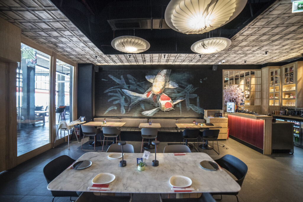 Wall Panel application in Sushico