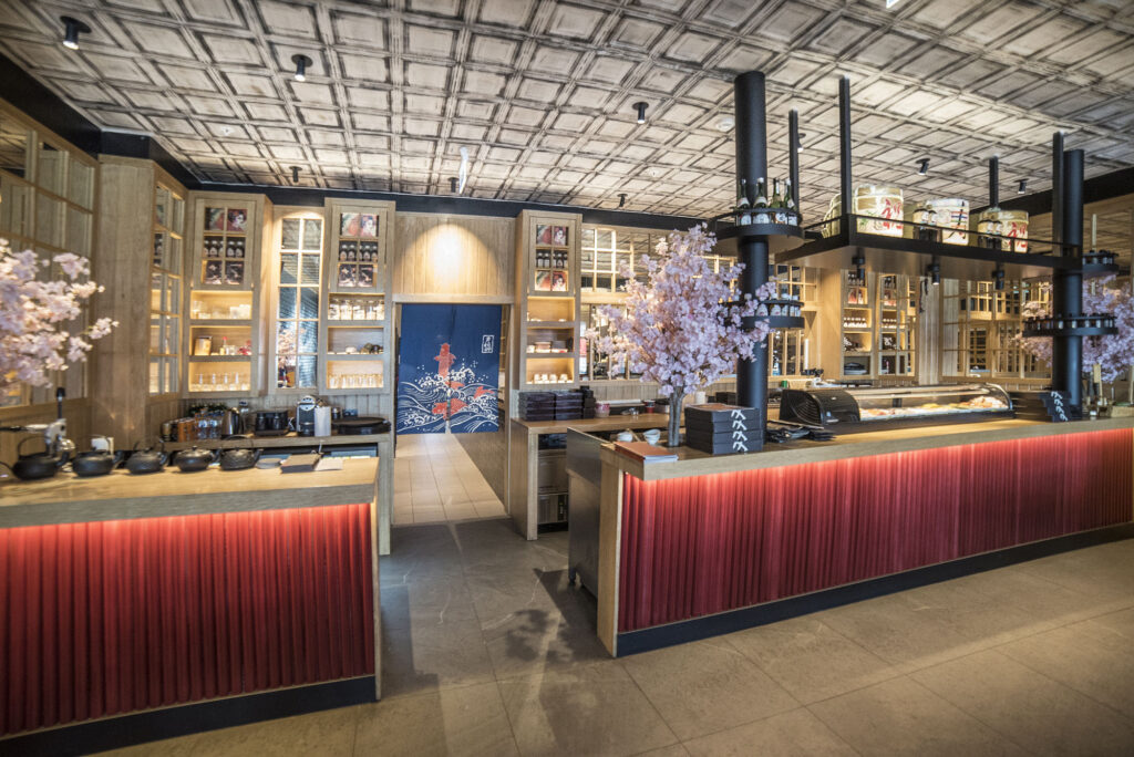 Wall Panel application in Sushico