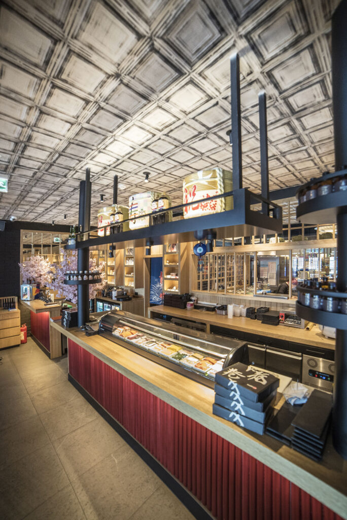 Wall Panel application in Sushico