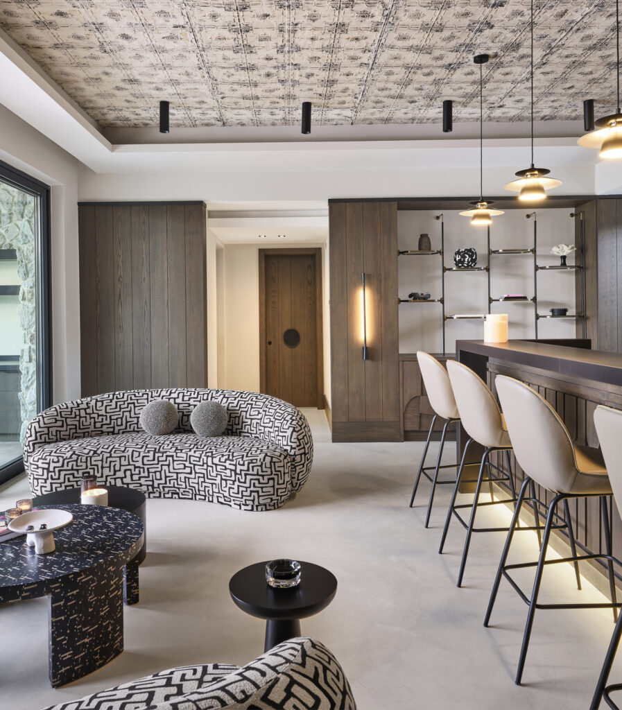 Narlıdere Pool House Duvar Paneli Uygulaması.