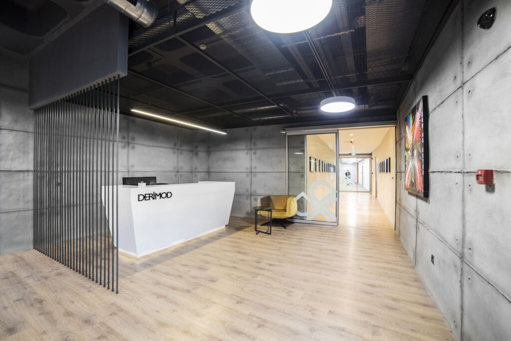 Wall Panel application in Derimod HQ
