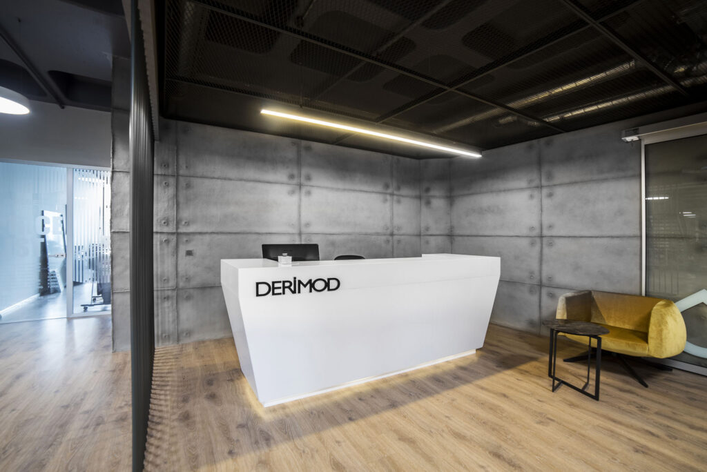 Wall Panel application in Derimod HQ