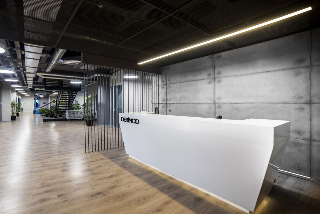 Wall Panel application in Derimod HQ