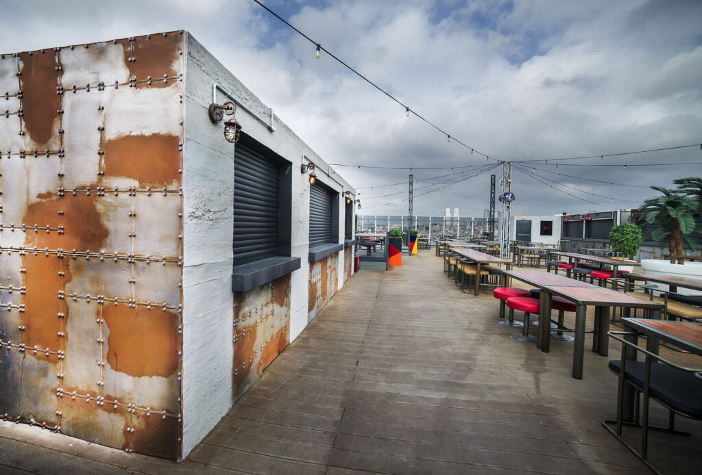 Wall Panel application in Dorock XL Rooftop