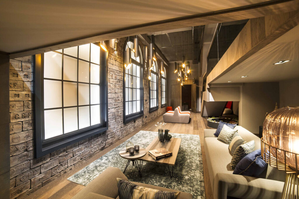 Wall Panel application in E.u House