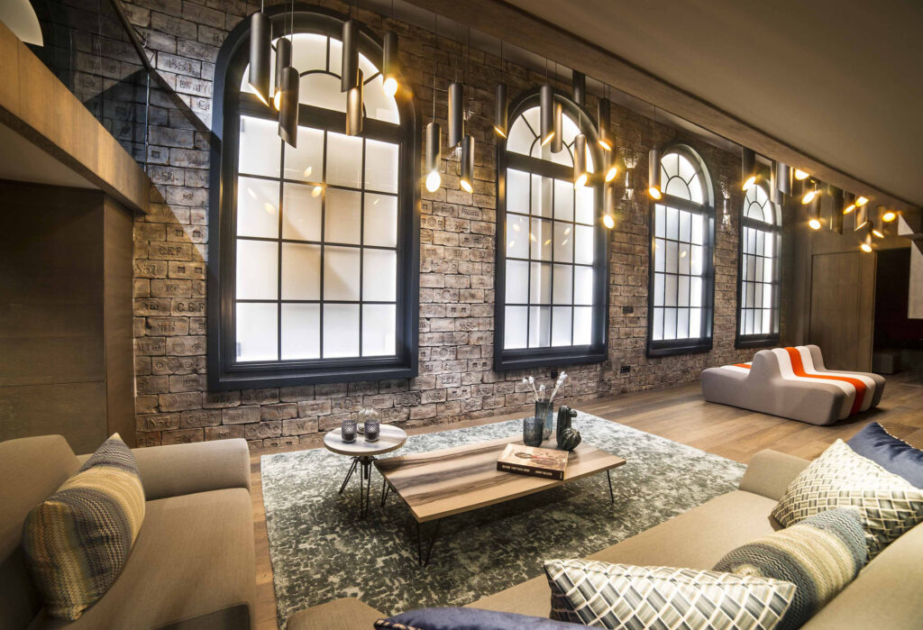 Wall Panel application in E.u House