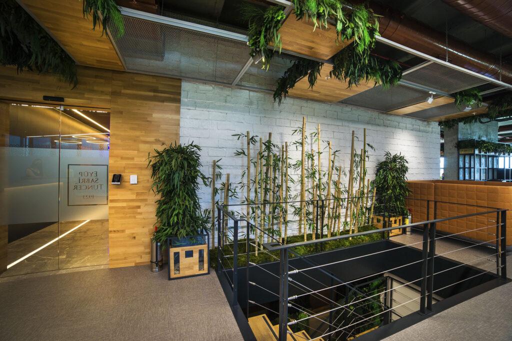 Wall Panel application in Eyüp Sabri Tuncer HQ