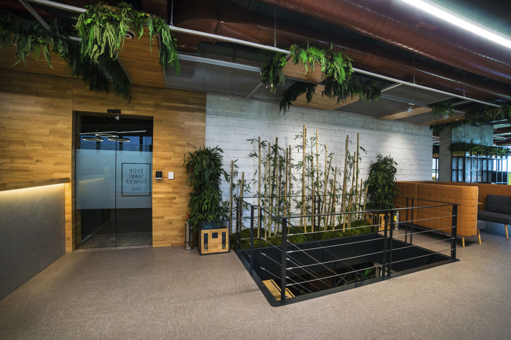 Wall Panel application in Eyüp Sabri Tuncer HQ