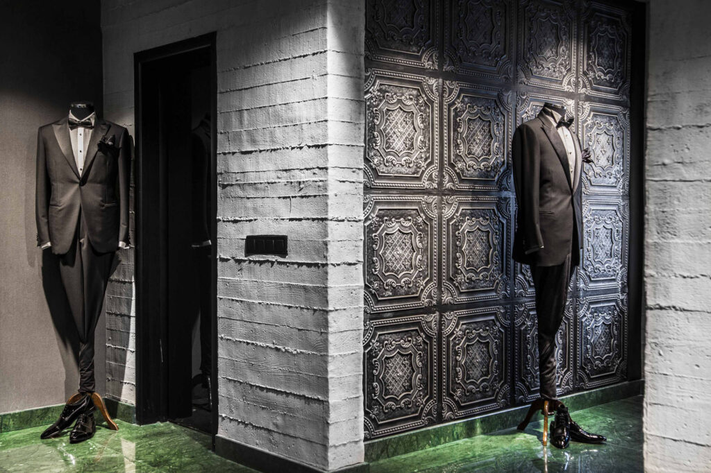 Wall Panel application in Faruk Saraç Boutique