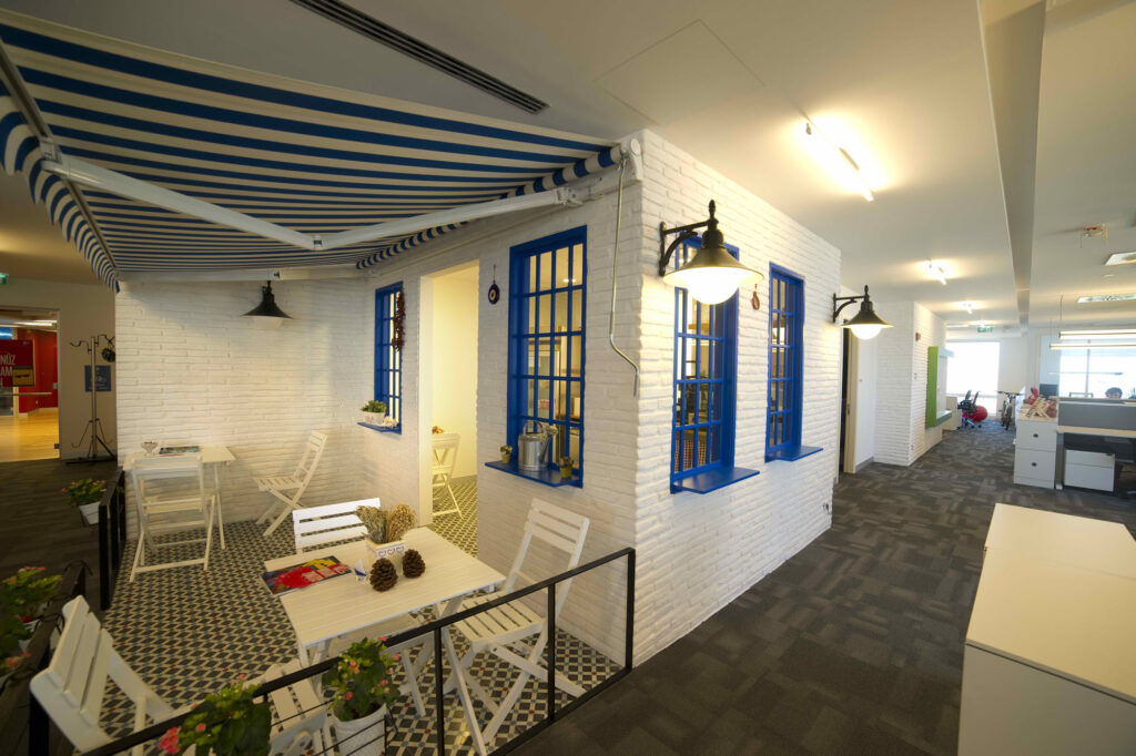 Google Türkiye Ofisi Duvar Paneli Uygulaması