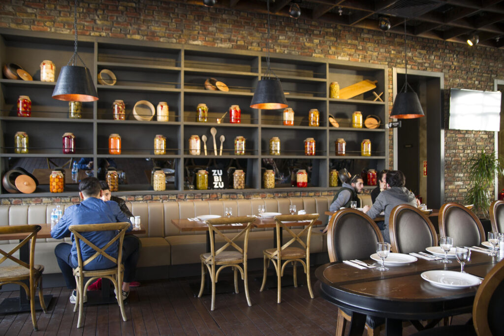 Günaydın Restaurant Duvar Paneli Uygulaması.