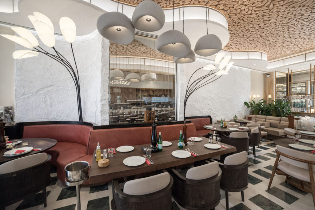 Günaydın Restaurant Duvar Paneli Uygulaması.