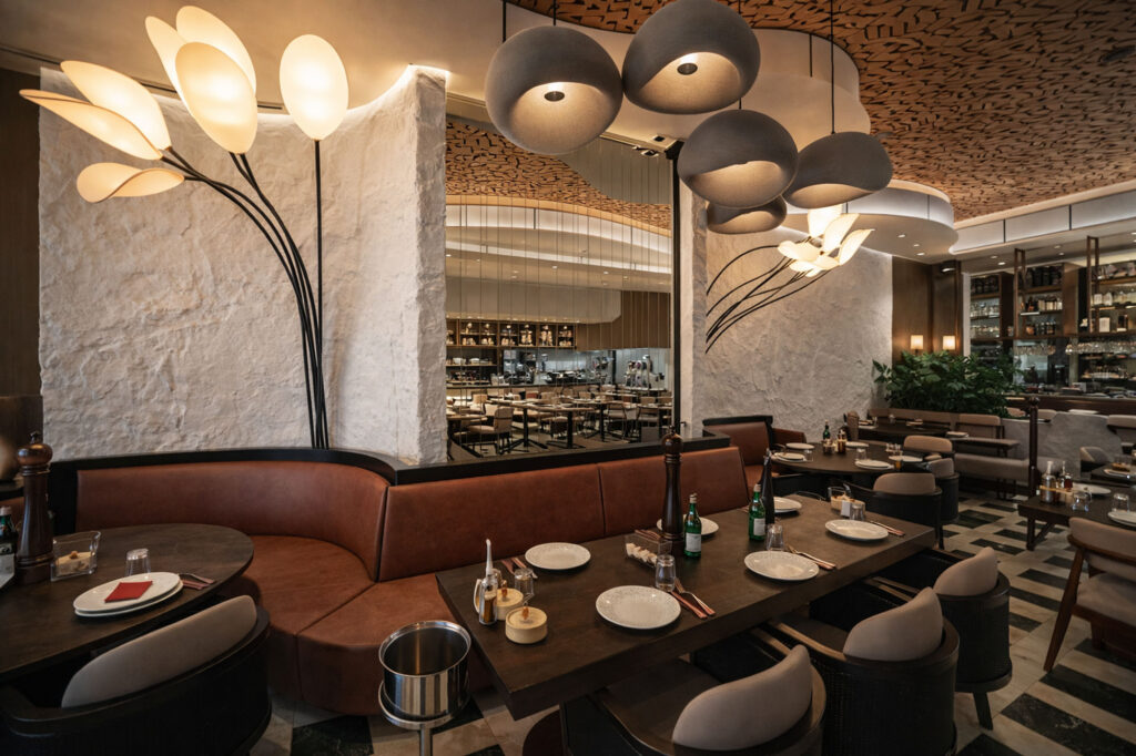 Günaydın Restaurant Duvar Paneli Uygulaması.