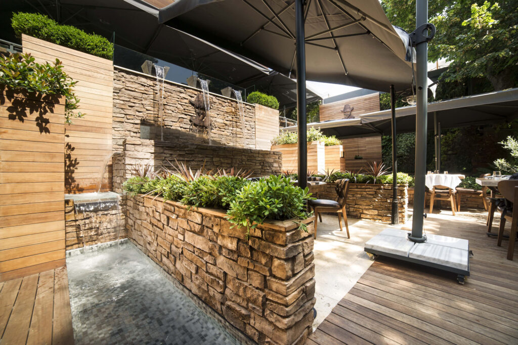 Gürkan Şef Steakhouse Duvar Paneli Uygulaması.