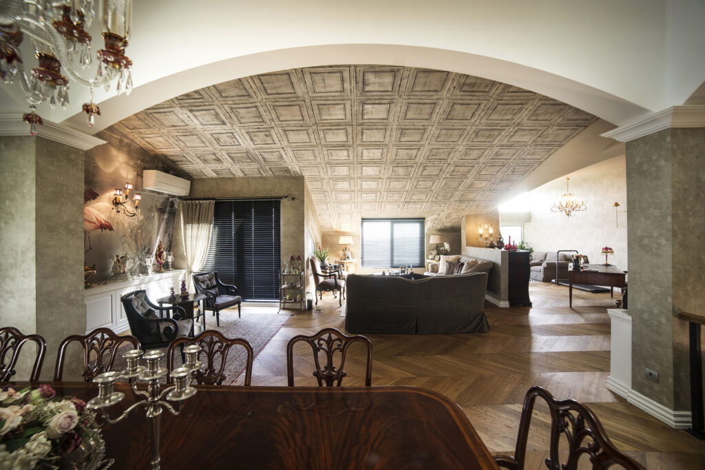 Wall Panel application in H.G House